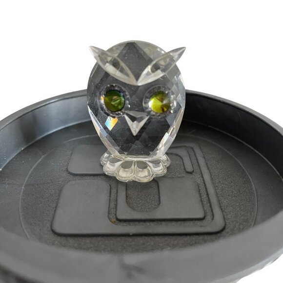 Swarovski Crystal Collectible Owl Figurine - Picture 1 of 8